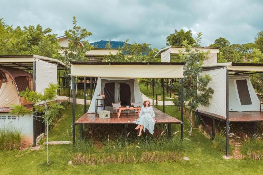 Thunwa The Campsite Khao Kho Esterno foto